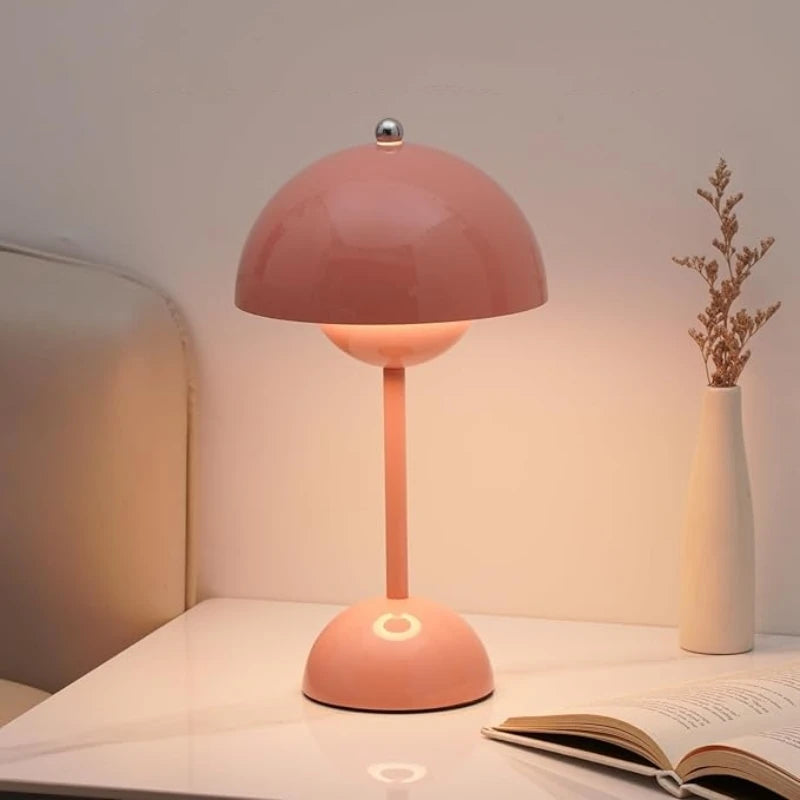 SoftGlow Dimmable Mushroom Touch Lamp by Twinkle