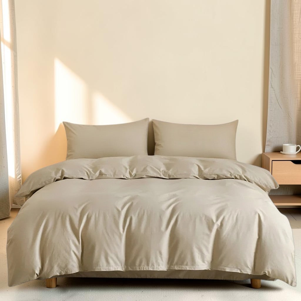 Solenne Cotton Duvet Cover Set