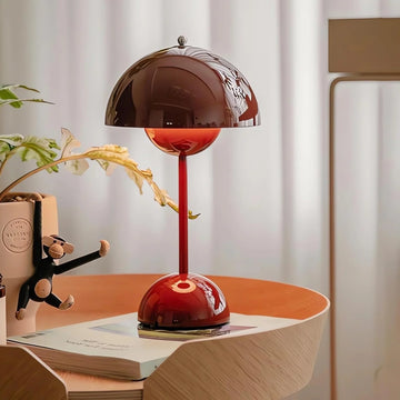SoftGlow Dimmable Mushroom Touch Lamp by Twinkle
