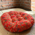 floor cushion decorative botanical bloom
